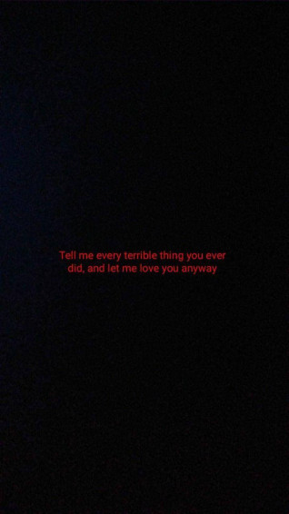 Let Me Love You Anyway Dark Grunge Aesthetic Wallpaper