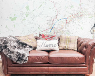 How We Used A Custom Local Map As Wallpaper Extraordinary Chaos