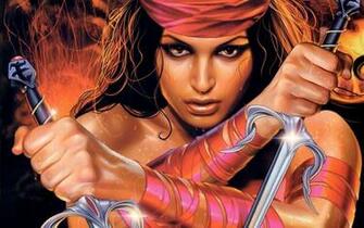 Elektra Marvel Comics HD Wallpaper Background Image