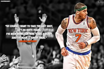 Carmelo Anthony Clutch Wallpaper By Hecziaa