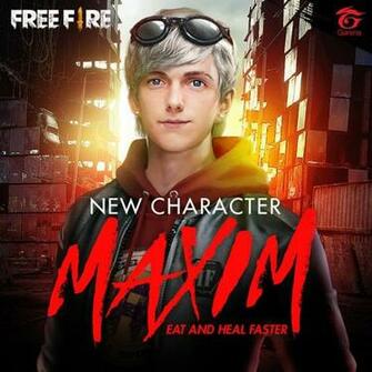New Character Maxim Garena Fire