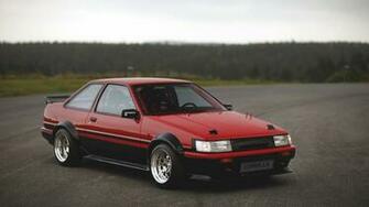 Wallpaper Toyota Corolla Ae86 Car