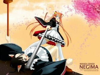 Wallpaper Negima Fond D Cran Photos