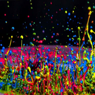 Splash Color Wallpaper