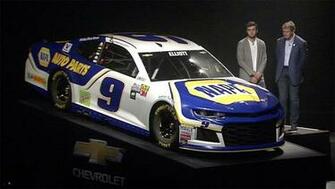Daytona Chase Elliott S No Paint Scheme