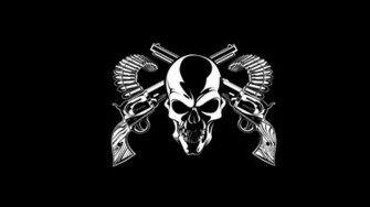 Girly Skull Background Wallpaper HD Desktop