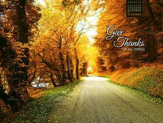 November Give Thanks Desktop Calendar Monthly Calendars