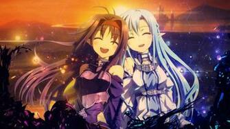 Sword Art Online Asuna And Yuuki Wallpaper By Trinexz