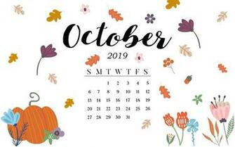 Blank October Calendar Printable Template Editable