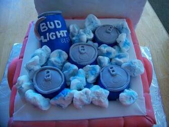 Bud Light Cake Image
