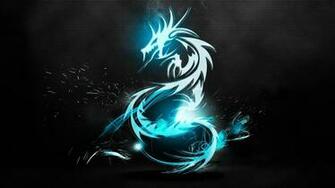 Abstract Dragons Digital Art Wallpaper HD Desktop And
