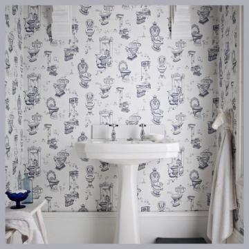 Chelsea Ashline On Bathroom Galore Wallpaper Toilet