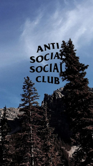 Anti Social Wallpaper On