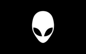Alienware Logo White Wallpaper