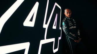 Lewis Hamilton Number Wall Wallpaper