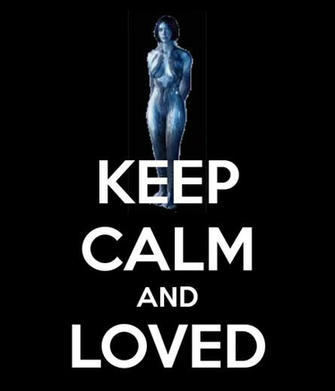 Cortana Wallpaper iPhone Keep Calm And Loved