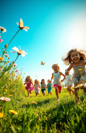 Barefoot Kids Wallpaper