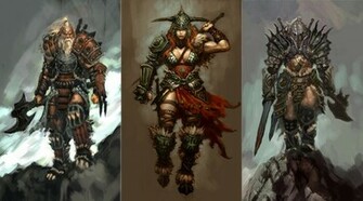Diablo Barbarian Wallpaper Iii