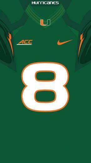 Miami Hurricanes iPhone Wallpaper Mobile University