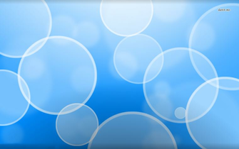 Blue Bubbles Wallpaper Abstract
