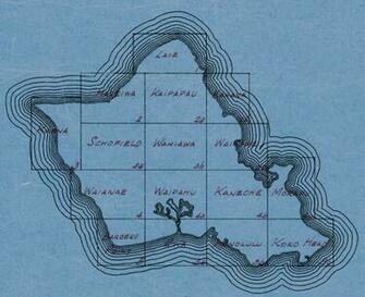 University Of Hawaii Oahu Map Pc Android iPhone And iPad Wallpaper
