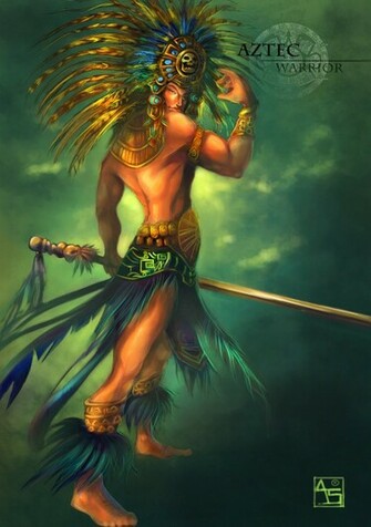 Showing Picture Warriors Aztecs Art Aztec