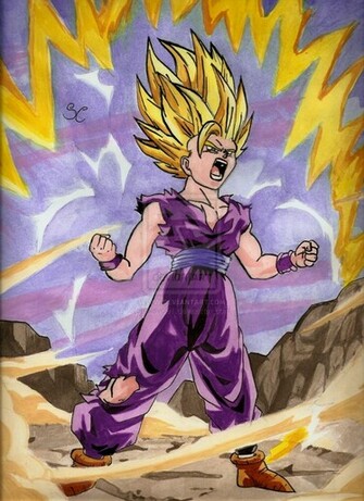 Ssj2 Gohan Wallpaper By Salvo91