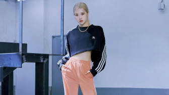 Wallpaper Rose Blackpink Adidas Photoshoot 4k HD
