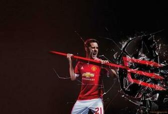 Herrera Man Utd Adidas Home Kit Wallpaper Freshwallpaper