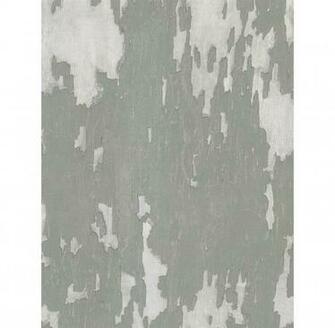Distressed Plaster Industrial Loft Wallpaper Grey Permanent