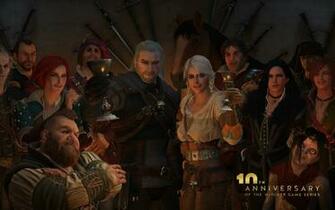 Witcher 10th Anniversary Wallpaper Gwent