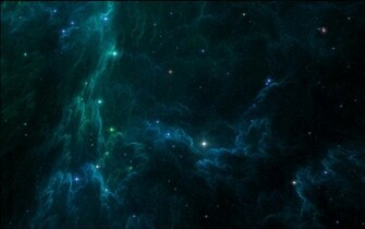 Space Crown Nebula Desktop Wallpaper
