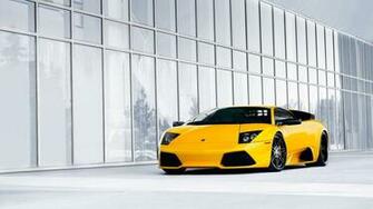 Lamborghini Supercar Yellow Murcielago Wallpaper Stream