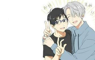 Wallpaper Anime Art Yuri On Ice The Viktor
