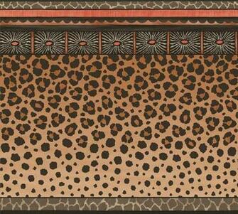 Cole Son Wallpaper Cs Zulu Border Red Brown