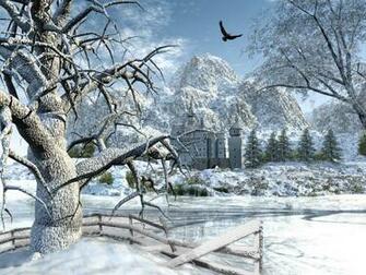 Beautiful Winter Scene Wallpaper