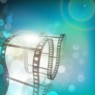 Dream Movie Background Vector Graphic
