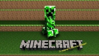 Minecraft Wallpaper Creepers Gonna Creep A Creeper