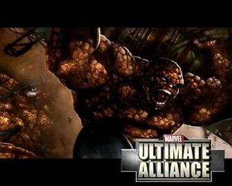 Thing Marvel Ultimate Alliance