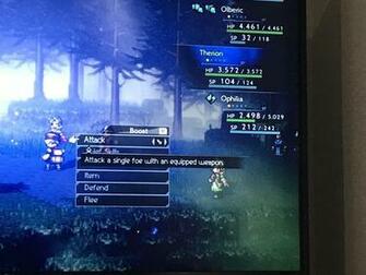 Olberic And Therion In My Party Also On The Background Xd