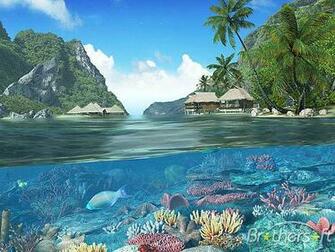 Caribbean Islands 3d Screensaver