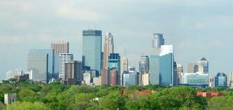Pin Minneapolis Skyline At Night Snow Winter Wallpaper City