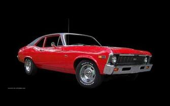 Chevy Nova Wallpaper Red Hardtop 1680