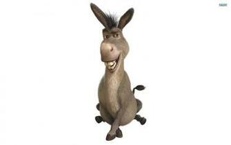 Cartoon Donkey Wallpaper