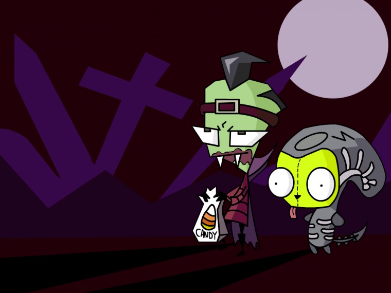Gir Invader Zim Wallpaper