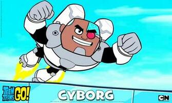 Titans Cyborg Cyborgs Teen And Go