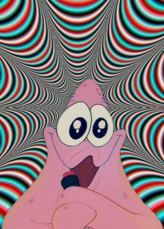 Trippy Aesthetic Cartoon Wallpaper
