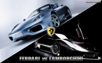 Ferrari Vs Lamborghini By Ssj6blizzard