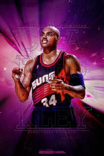 Posterizes On Charles Barkley Suns Wallpaper