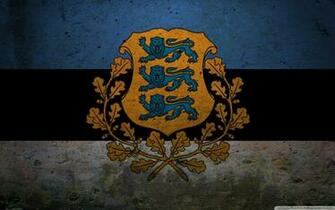 Presidential Flag Of Estonia 4k HD Desktop Wallpaper For